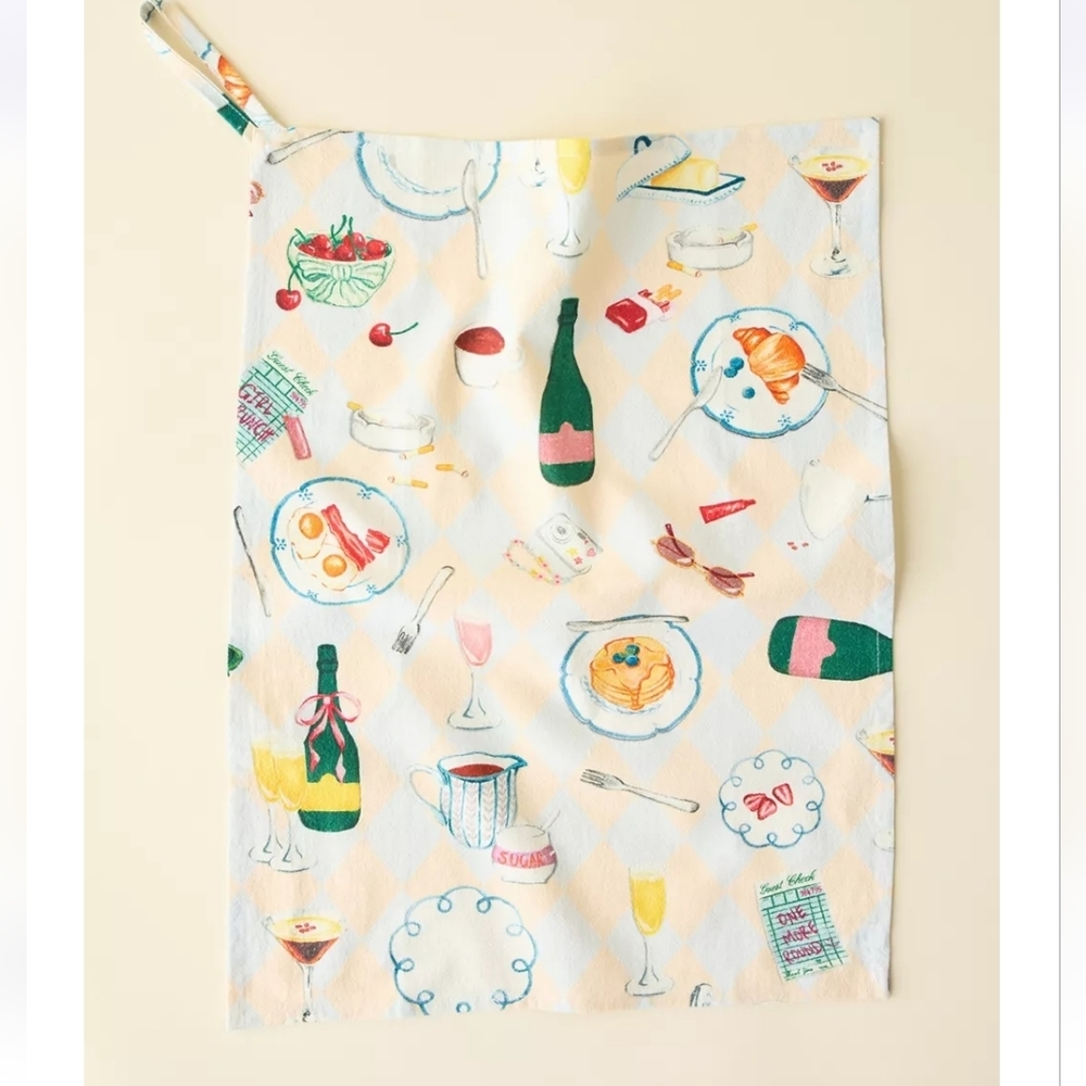 Urban Outfotters Home Mia Icon Tea Towel